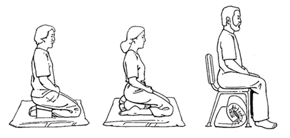 meditatie houding